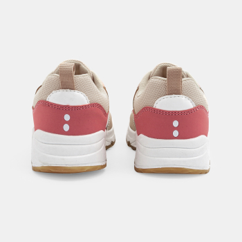 حذاء رياضي للجري باللون الوردي للفتيات